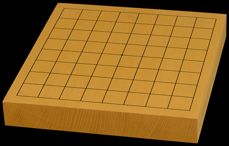 日本産本榧｜卓上碁盤｜一枚板｜柾目 - 囲碁