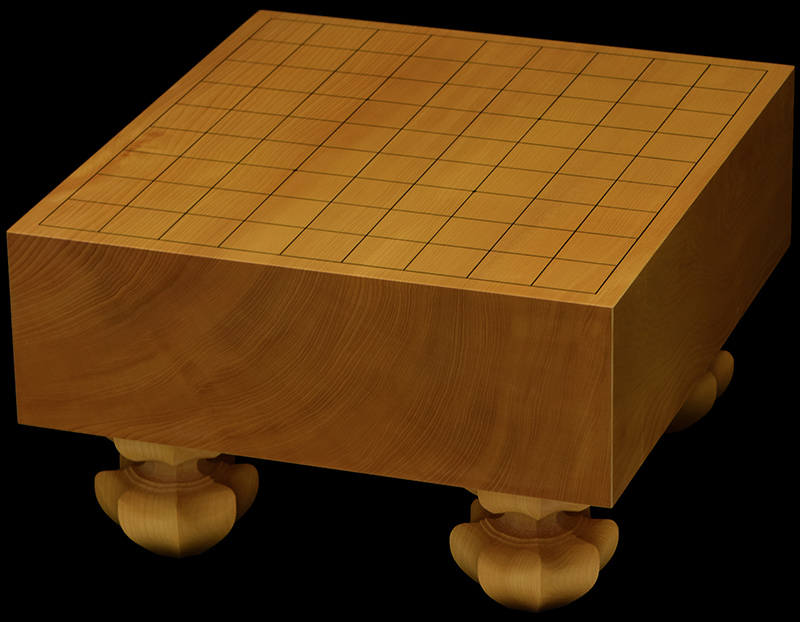 囲碁中国産本榧碁盤3寸柾目